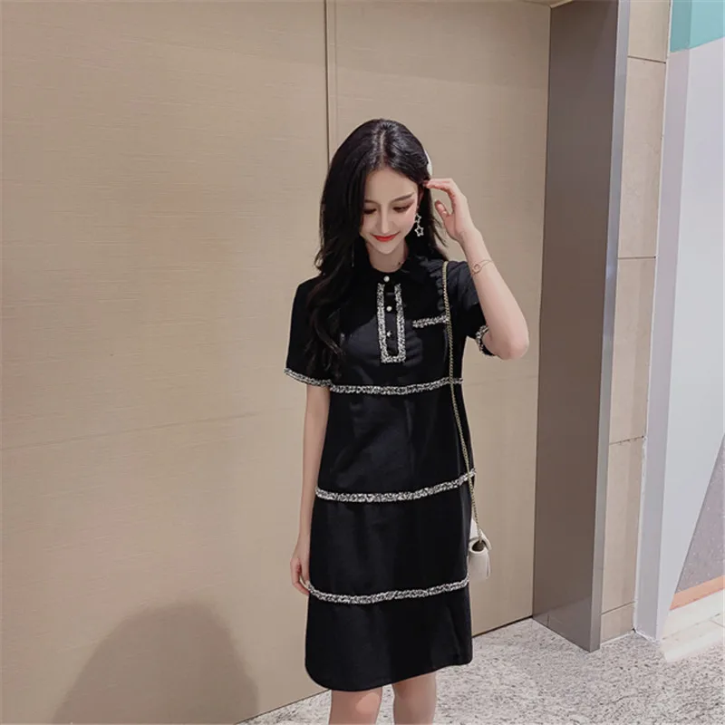 

2019 Fashion Party Summer Dress Women Slim Casual Dress Short Sleeve Vestido Beach Sundress dresses vestidos New