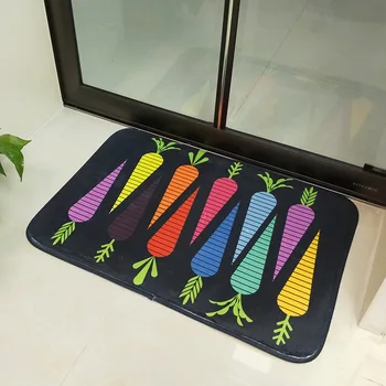 

Zeegle Plants Leaf Pattern Printed Carpets Anti-Slip Floor Mat Outdoor Rugs Front Door Mats Washable Bedroom Bedside Foot Pads