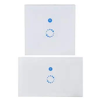 

Touch WIFI LED Light Switch Luxury Glass Panel Wireless Remote Control
