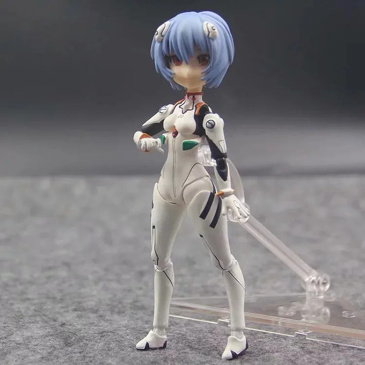 Nendoroid японского аниме ПВХ комплекты для гаража Evangelion F011 Аска Лэнгли Сорю F010 Ayanami Rei подвижные Ver ПВХ Модель