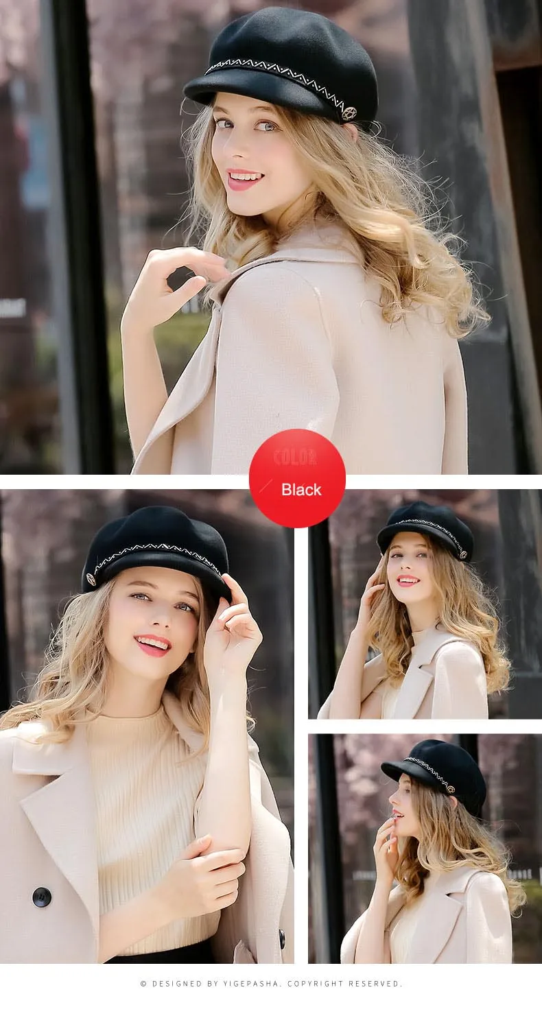 4 beret femme