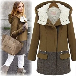 Nicesense casaco feminino abrigos mujer зима 2017 зимнее пальто для женщин Женское шерстяное с