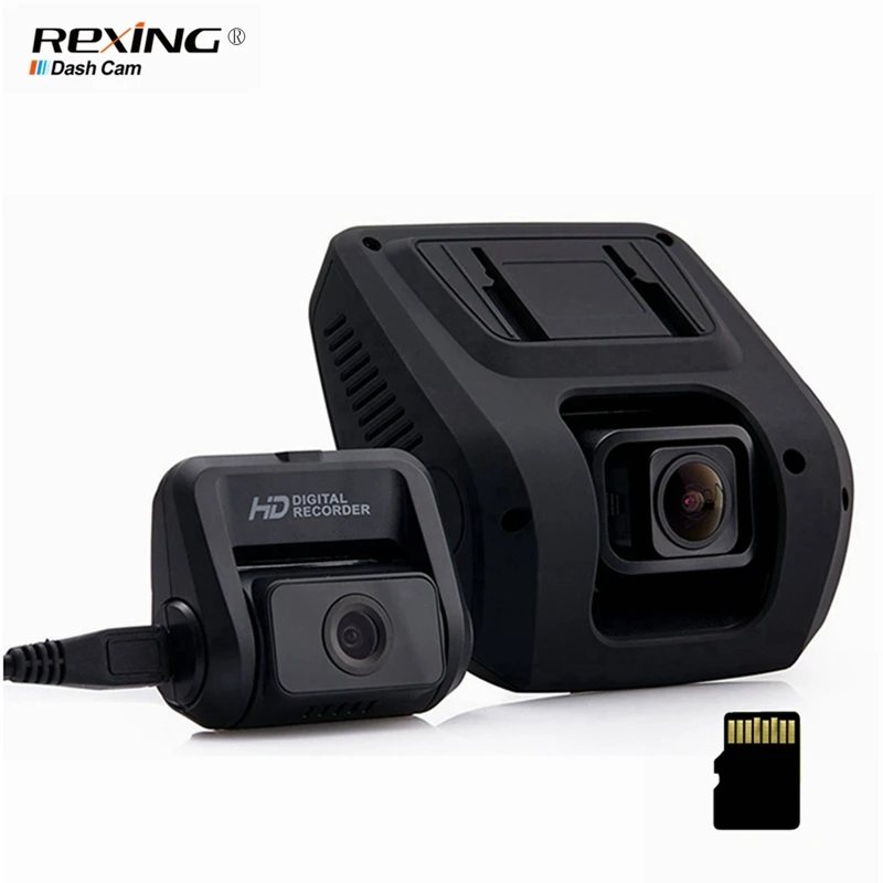 8G 16G 32G Rexing V1L Car DVR font b Camera b font 1080P 170 Degree Wide