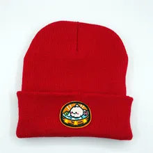 LDSLYJR хлопок Большие Булочки вышивка утолщенная вязаная шапка зимняя теплая шапка Skullies шапка бини шапка для мужчин и женщин 24