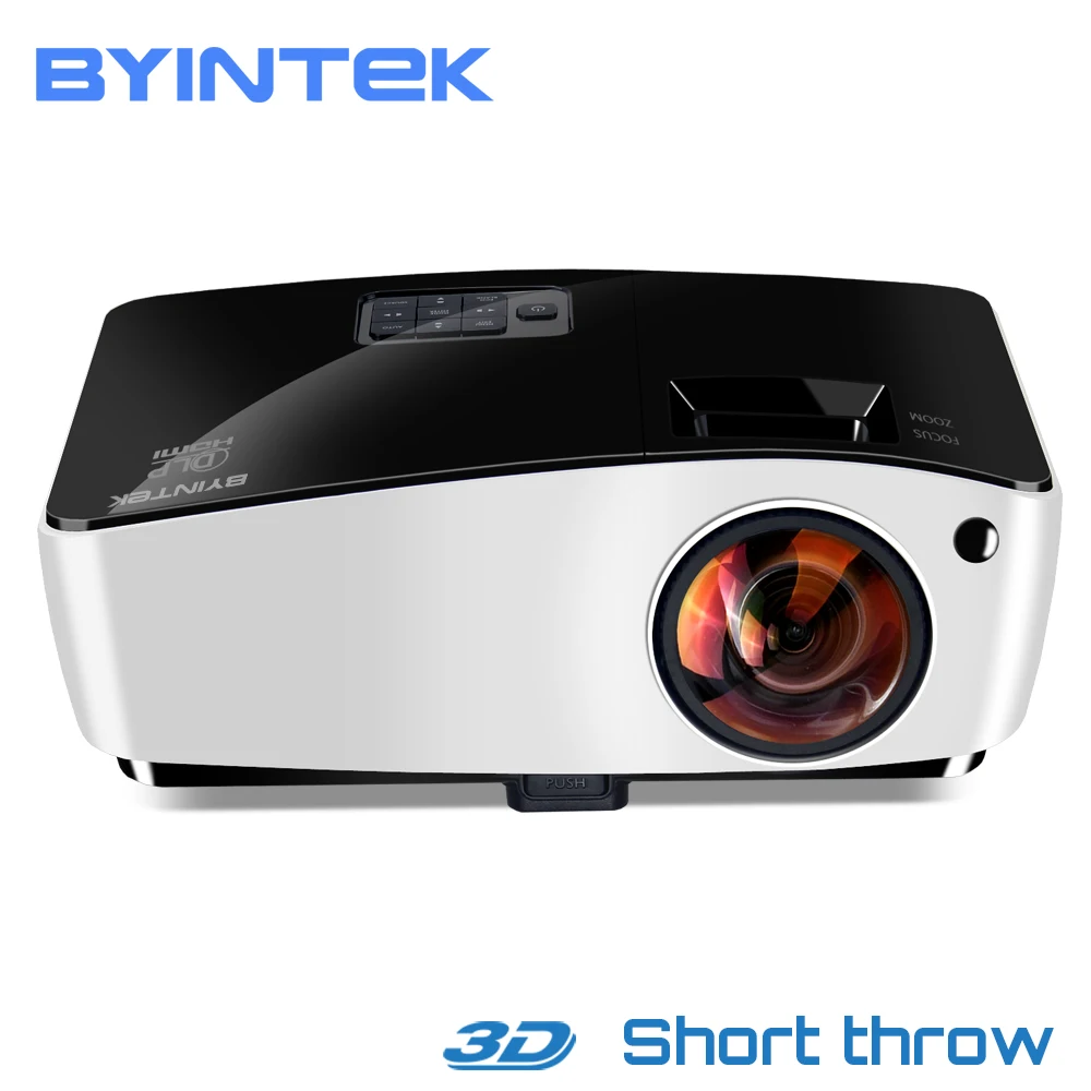 BYINTEK Cloud K5 DLP короткое видео HD проектор для дневного образования голограмма бизнес Full HD 1080 P Кино Домашний кинотеатр