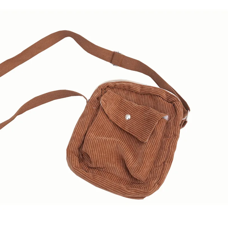 

Winter Soft Corduroy Canvas Crossbody Bags for Women Girl 2019 Phone Small Shoulder Messenger Purse Wallet Portable Mini Pouch