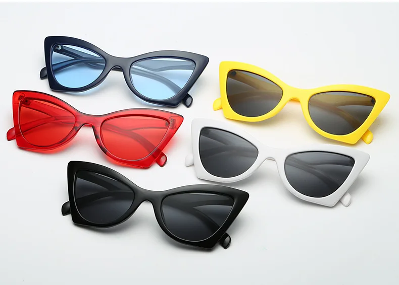 Кошачий глаз солнцезащитные очки Женские Ретро Modis Ретро брендовые дизайнерские женские солнцезащитные очки кошачьи глаза Оттенки для леди UV400