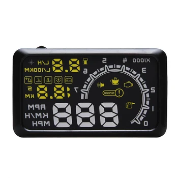 

Universal Car HUD Head Up OBD2 II Speedometer Display Projector Speeding Warning