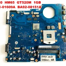 Для SAMSUNG RV420 Материнская плата ноутбука RV420 HM65 GT520M 1 ГБ BA41-01609A BA92-08151A протестирована хорошая