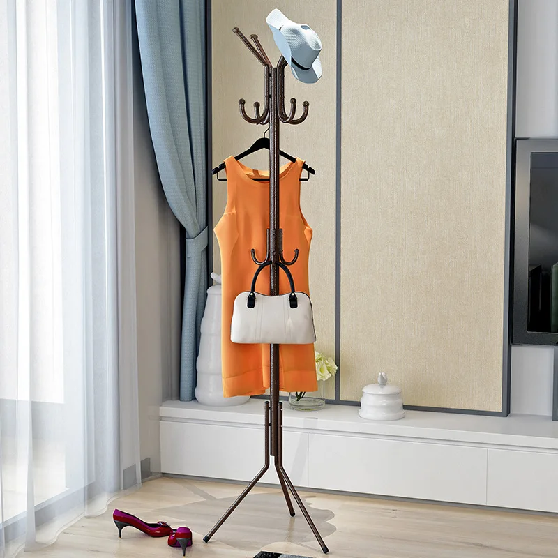 

Creative coat rack 32MM tube landing hanger Antirust metal hanger Household Living room Bedroom storage rack Home Furniture