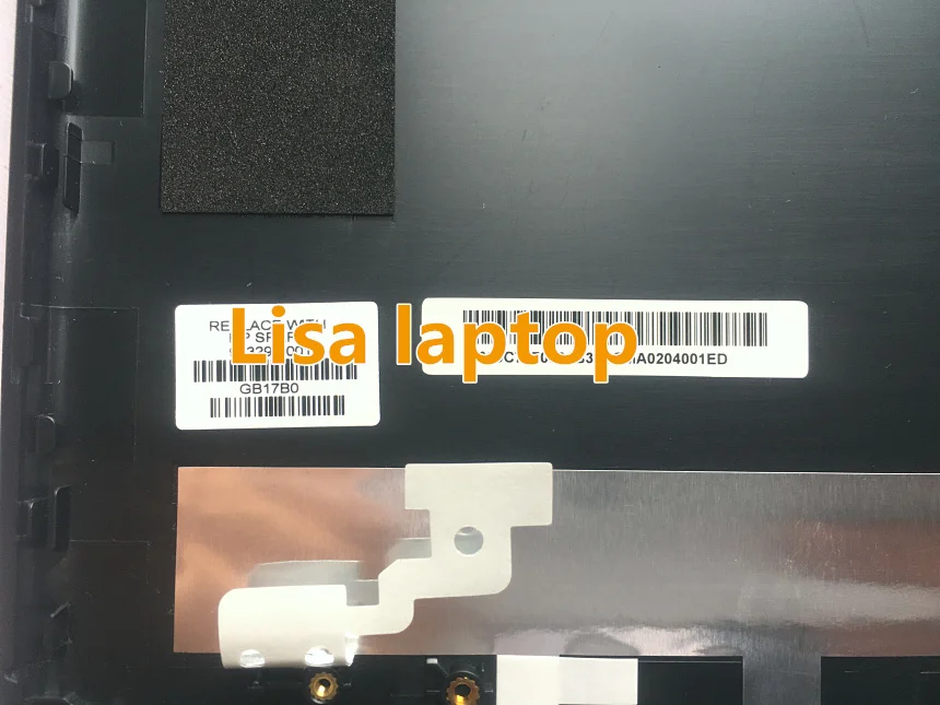 Совершенно для hp 17-BS серии ЖК-задняя крышка Топ чехол черный 933298-001 926489-001