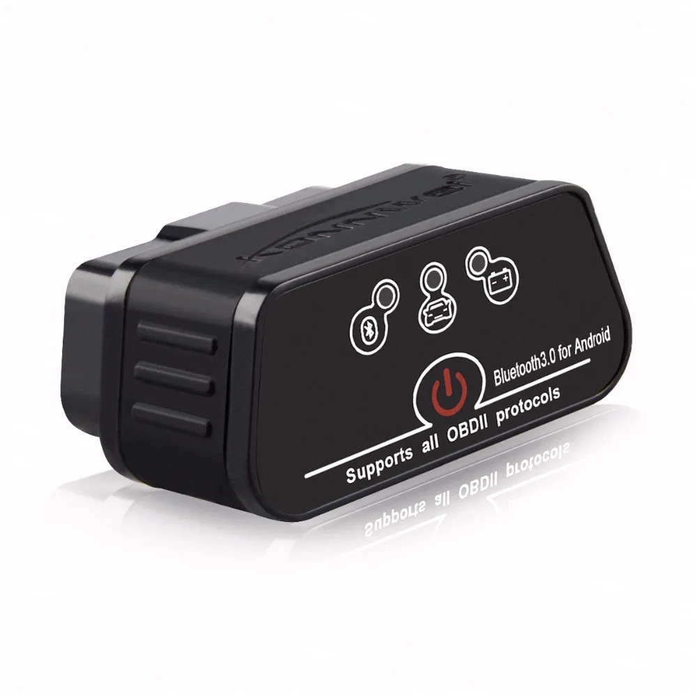 ELM327 V1.5 OBD2 сканер PIC18F25K80 KONNWEI KW903 Bluetooth OBD 2 диагностический инструмент ELM 327 считыватель кодов автоматический сканер