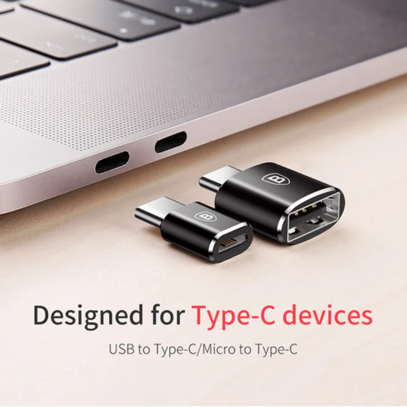 Зарядное устройство Baseus USB с разъемом типа C OTG адаптер 5А конвертер usb type c для