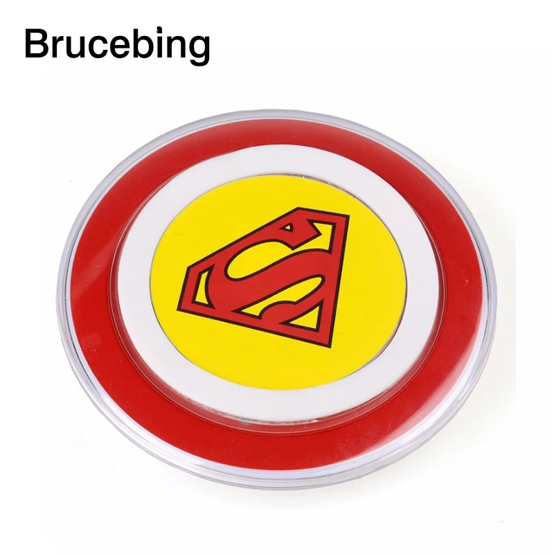 

A+ Man of steel Superman Version Wireless Charger Charging Pad for Samsung GALAXY S6 S6 edge G9200 G920f