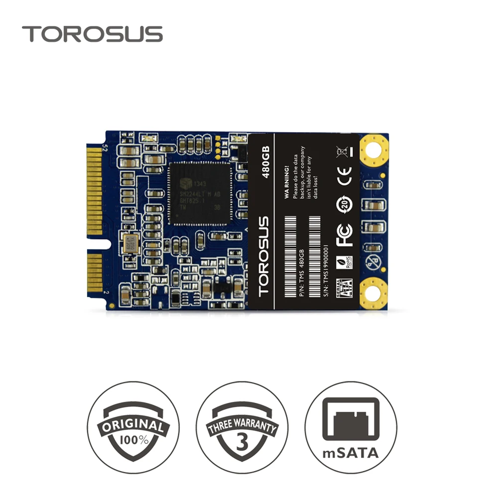 TOROSUS mSATA SSD 120gb 240gb 480gb Mini SATA жесткий диск SSD Внутренний твердотельный диск для ноутбука hp Aser