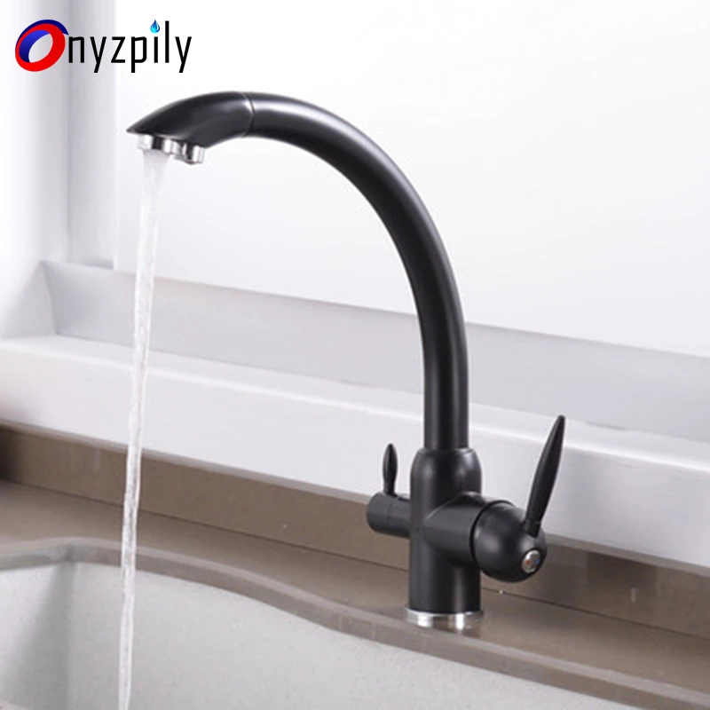 

Cold and Hot Kitchen Faucet Chromium-plated Copper Cold and Hot Water Faucet Tank Cold and Hot Water Faucet