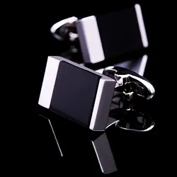 Kflk 2018 запонки мужские запонки простые черные Gemelos высокое качество abotoaduras бренд манжеты кнопки дизайнер ювелирных изделий
