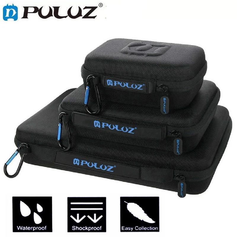 Waterproof Bag Portable Case travel box For GoPro Hero 7/6/5/4 Xiaomi yi 4K Mijia SJCAM SJ4000 Eken H9 Sport Camera Accessories