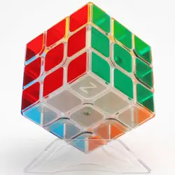 3-слойный кубик скорости Z 3x3x3 Lucid Pellucid Hyaline Magic cube 3*3*3 Кубик-головоломка Cubo Megico для детей