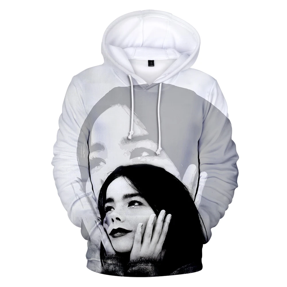 Известный певец Bjork 3D печать Толстовка для мужчин/женщин досуг Harajuku с капюшоном