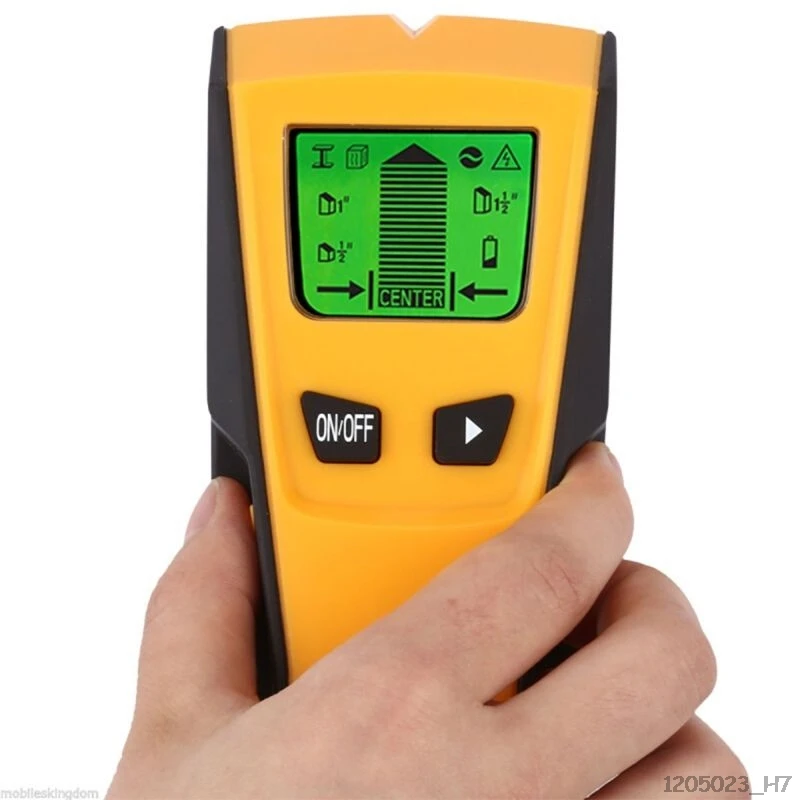 

TH210 Wall Thickness Gauge Without Battery Backlight Stud Metal AC Wire Scanner Wall Stud Finder Electronic Auto Calibration