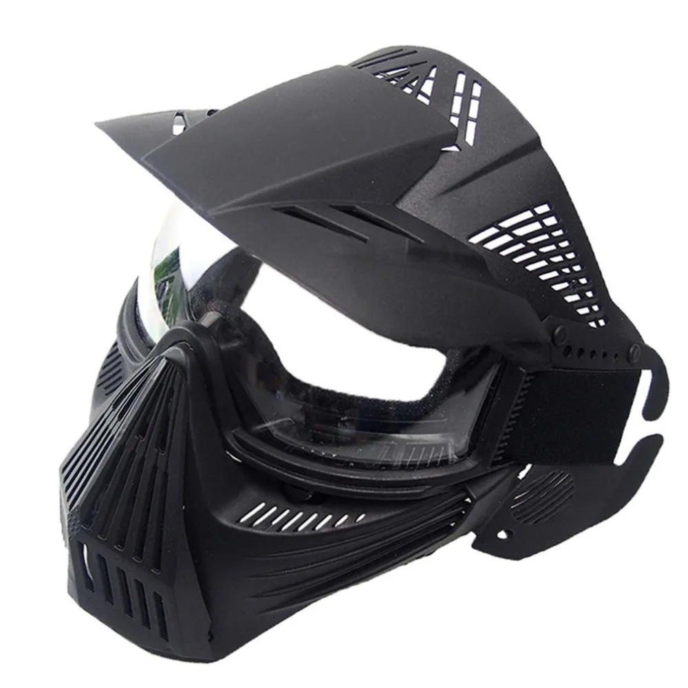 

Lightweight Breathable CS Outdoor Military Tactical PC Lens Airsoft Mask CS Paintball Mask Outdoor Party Protective Mask