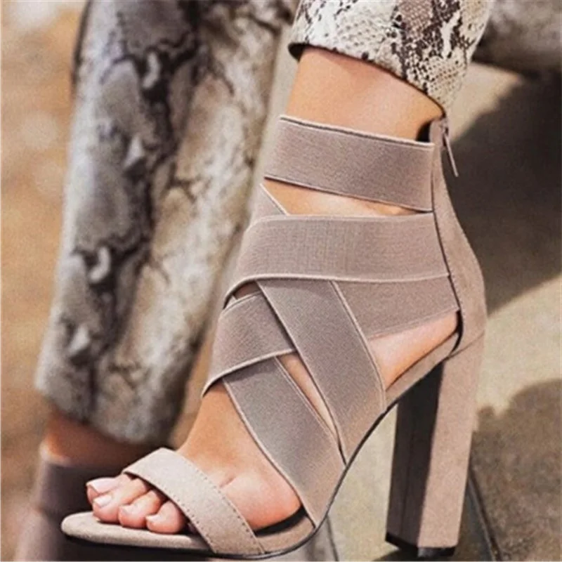 النساء الكاحل حزام الصنادل سترتش 9.5 سنتيمتر عالية الكعب الأزياء وأشار اصبع القدم السيدات صنادل طراز جلاديتور النساء عبر حزام الصنادل النساء الكاحل حزام الصنادل سترتش 9.5 سنتيمتر عالية الكعب الأزياء وأشار اصبع القدم السيدات صنادل طراز جلاديتور النساء عبر حزام الصنادل