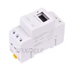 Minuterie électronique numérique, hebdomadaire, 7 jours, programmable, minuterie relais, AC 220V, 230V, 12V, 24V, 48V, 16A, Din Rail, THC15A ► Photo 3/6