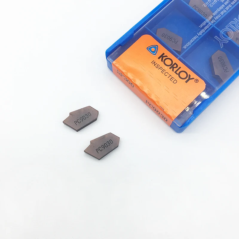 

SP300 PC9030 Grooving Carbide Insert Turning tool lathe cutter tool CNC tool SP 300 Parting and grooving tool Parting off