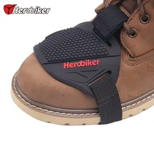 HEROBIKER Stronger Rubber Motorcycle Gear Shifter Shoe Boots Protector Shift Sock Motorbike Boot Cover Protective Gear