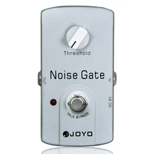 JOYO Noise Gate Electric Guitar Effect Pedal True Bypass Design Guitar Effect Pedal with Aluminul Alloy Material JF - 31 joyo classic flanger electric guitar effect pedal true bypass jf 07 with free connector