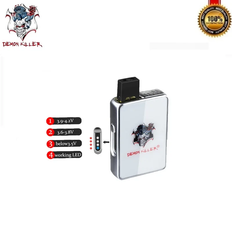 Оригинальный Demon Killer JBOX 420 мАч бокс мод с 4 шт многоразового использования Pod