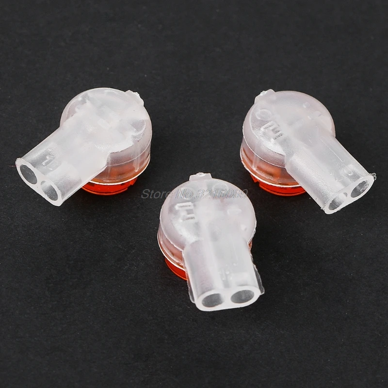 

100Pcs UY2 K2 Connector Grease Filling Butt Wire Line Terminal Connector Sep12 Drop Ship