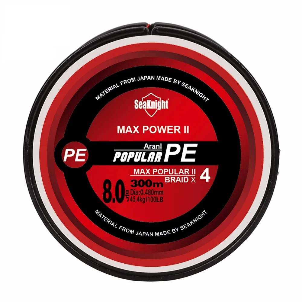 SeaKnight Фирменная плетеная леска TP 300 м 330 ярдов PE 4 жильная мультифиламентная