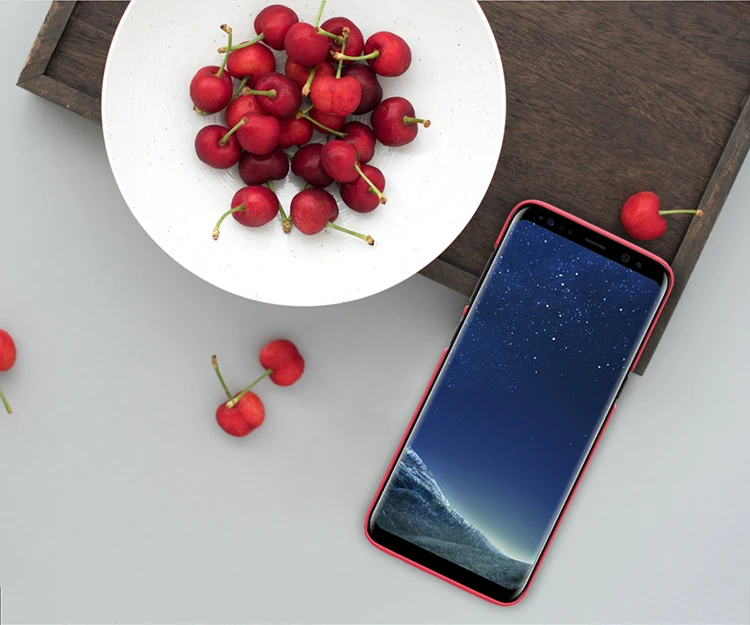 Для samsung Galaxy S8/S8 Plus чехол NILLKIN матовая PC Пластиковая Задняя крышка с подарочным держателем для телефона для Galaxy S8 S8 Plus