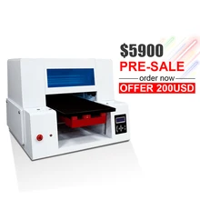 Автоматические А3 DTG текстильные принтеры Высокое разрешение быстрая скорость 40*60 размер печати планшетный принтер для хлопчатобумажной футболки, одежды