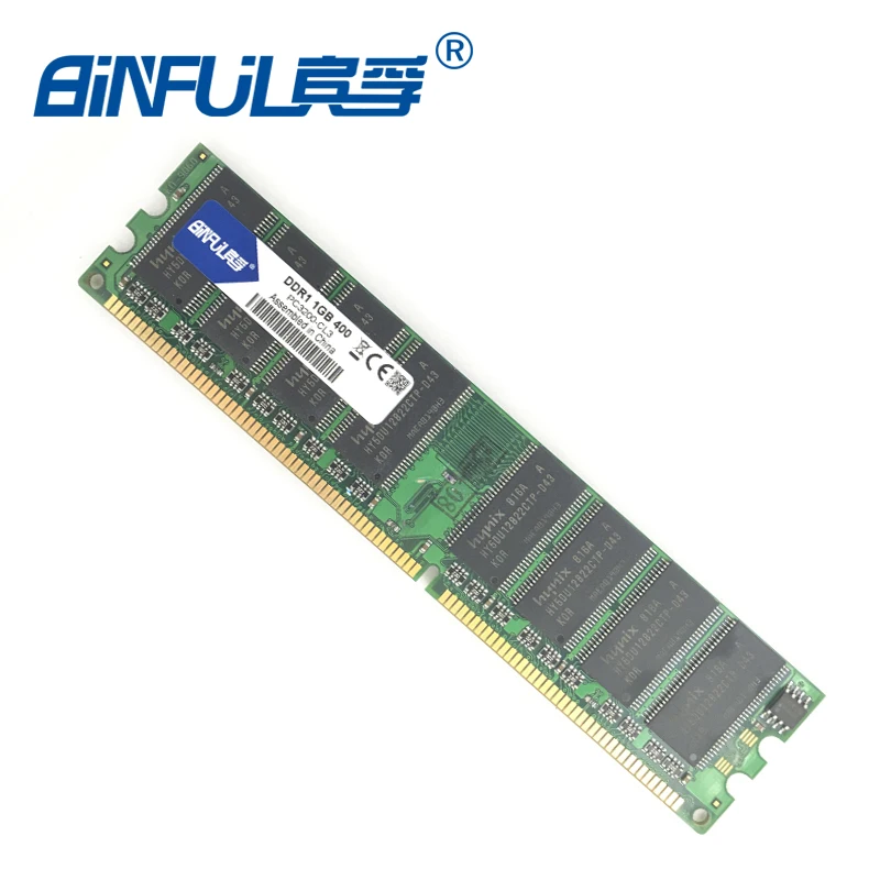 

Brand New Sealed DDR 400 PC-3200 1GB Desktop RAM Memory / can compatible with all mortherboard/