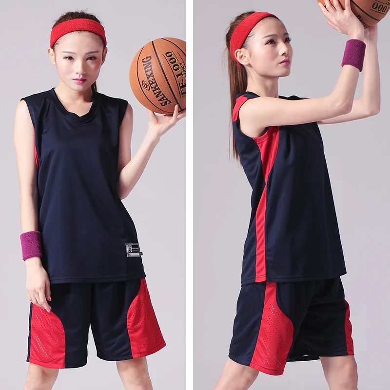 Джерси шорты 2 шт. Баскетбольная одежда женский набор 10 цветов Дамская спортивная одежда Летний костюм женская одежда индивидуальный логотип номер имя