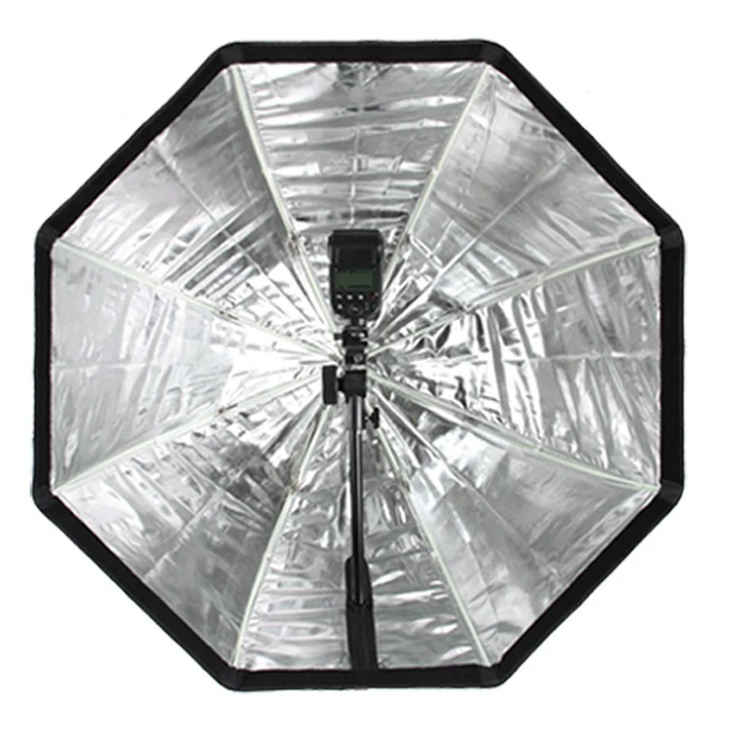 Godox переносной восьмиугольный софтбокс 80 см/31,5 дюйма зонтик парашют вспышка со светоотражателем светильник софтбокс для студийной фотосъемки вспышка скоростной светильник