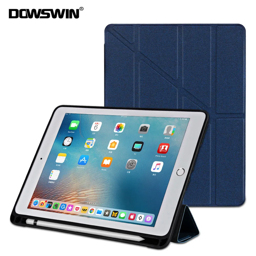 Case For iPad 9.7 2017 2018 Smart Cover For iPad Air 2 1 Case For iPad Pro 9.7,For Apple iPad 9.7 Inch Case With Pencil Holder