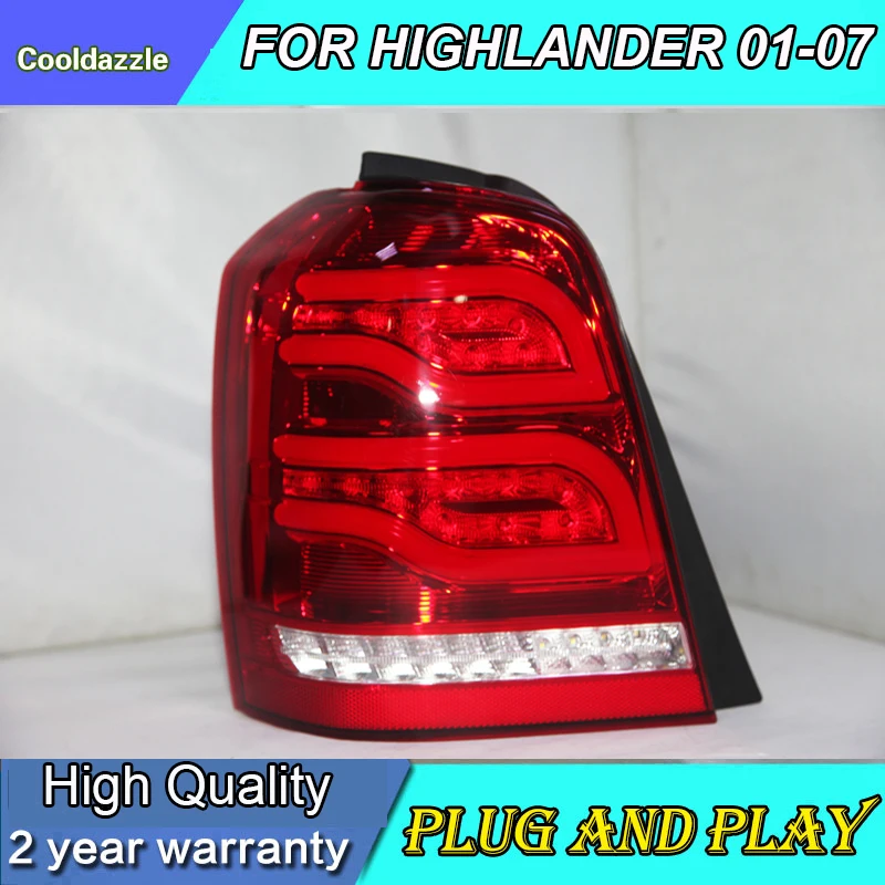 Светодиодный задний светильник Kluger светодиодная лампа для Toyota high Lander 2 шт.
