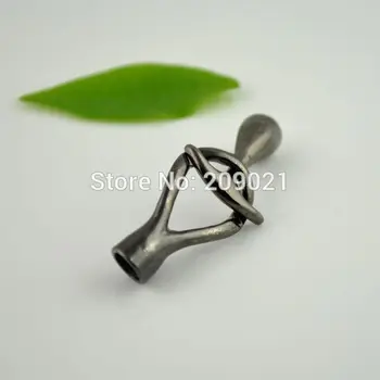 

Wholesale! Gun Black Toggle Clasps and Anchor Hooks Using for 5mm Round Leather Connectors "100Set/Lot"