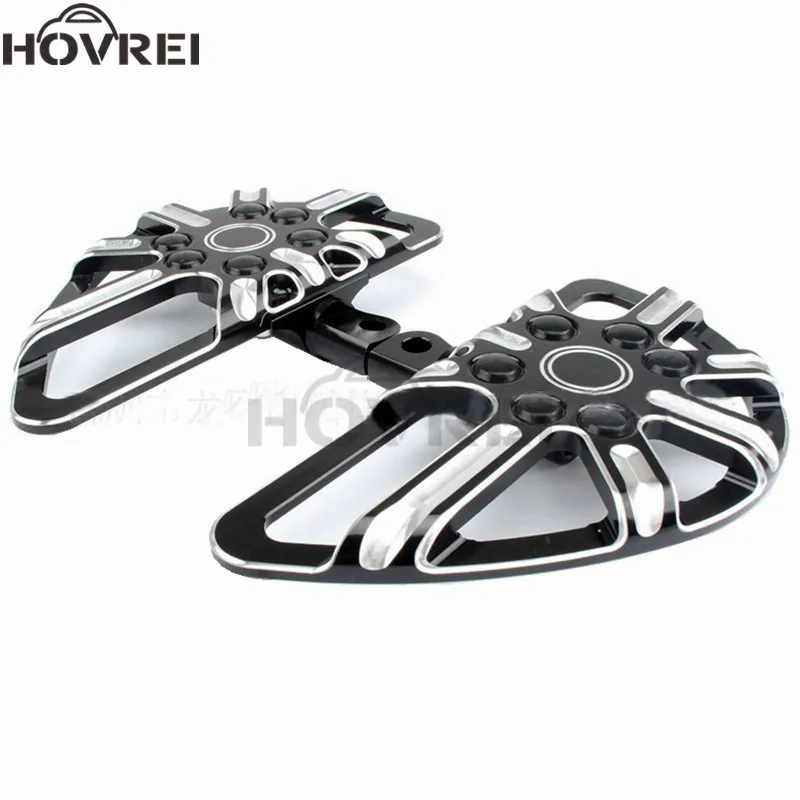 Мотоцикл Алюминиевый упор для ноги пассажира подножки для Harley Road King Tri Glide Ультра Electra Glide 2000