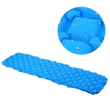 

RUNACC Foldable Outdoor Inflatable Cushion Sleeping Bag Mat Fast Filling Air Moistureproof Camping Mat Outdoor Sleep Mattress