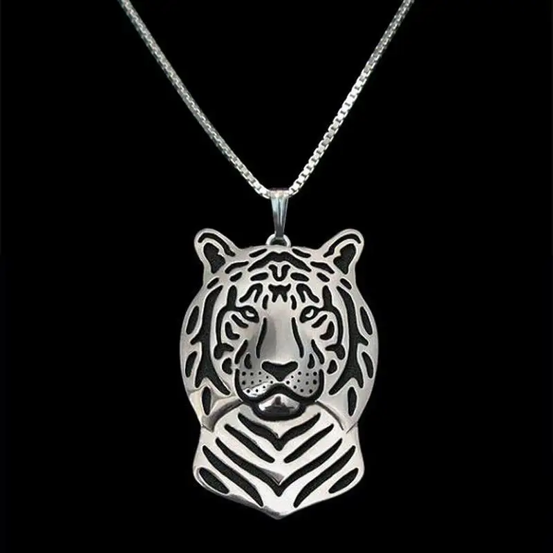 tiger head necklace