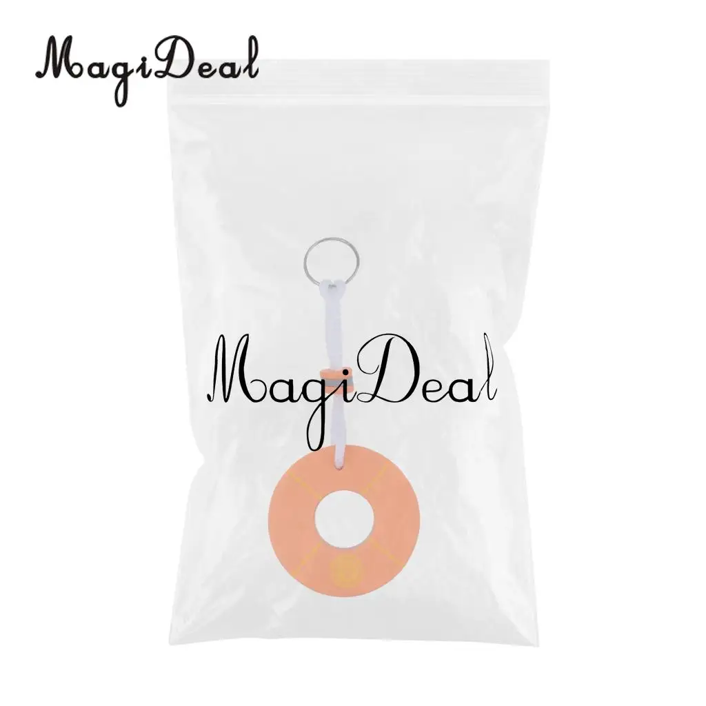 MagiDeal Yachting Boating Floating Key Chain Key Ring Keyring - Buoy Shape Orange for Marine Sailing Boat Float Replacement Acce