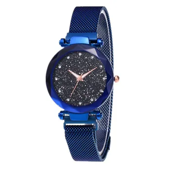 

Luxury Women Watch Fashion Elegant Magnet Buckle Ladies Wristwatch Starry Sky Gift Clock relogio