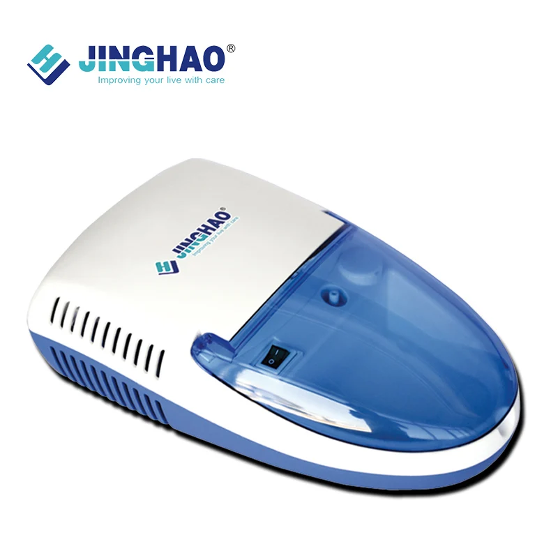 

Nebulizer Inhaler Compressor Strong Air Flow 220V/110V Ac Adapter 3.0 Copper Safe Piston Compressor Nebulizer 4PCS Accessories