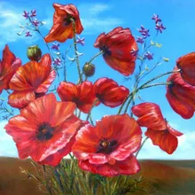 Большой сафлор DIY живопись по номерам 24 цвета пигментная щетка Живопись Искусство Ручная роспись креативная Цифровая живопись маслом