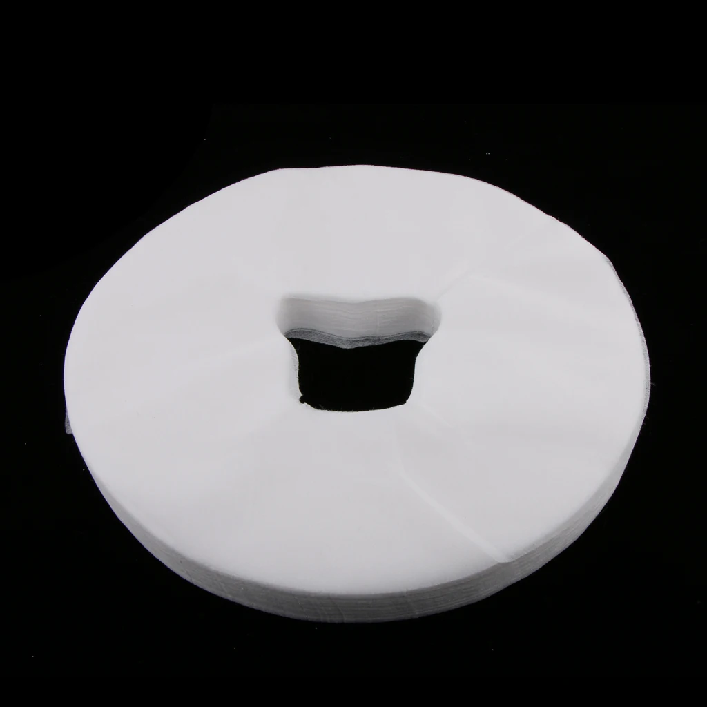 100 шт нетканые белые одноразовые массажный стол колыбели для лица Чехлы для подушек салон красоты спа розничные магазины